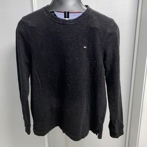Plain Black Tommy Hilfiger Sweater